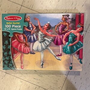 Melissa & Doug Ballet Recital Jigsaw Puzzle - Blue, Purple, Pink